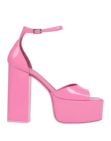 PARIS TEXAS Sandals Pink Soft Leather