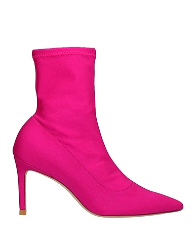 STUART WEITZMAN Ankle boot Fuchsia Textile fibres