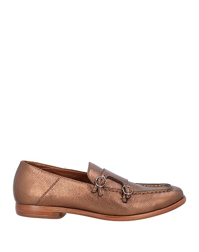 HUNDRED 100 Loafers Bronze Leather
