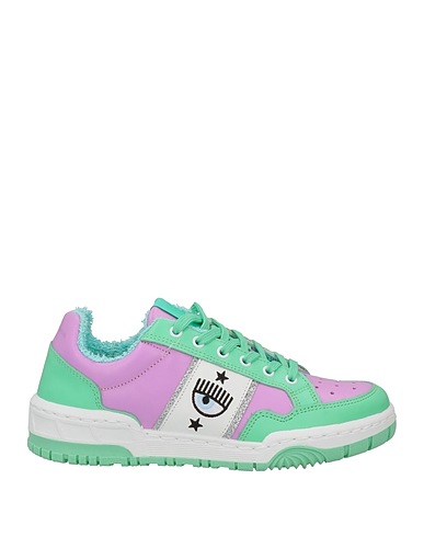 CHIARA FERRAGNI Sneakers Viola Pelle