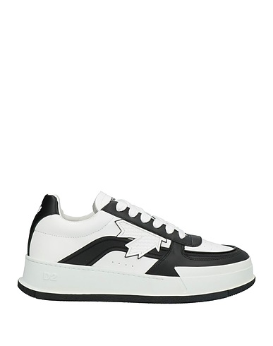 DSQUARED2 Sneakers Black Calfskin, PVC - Polyvinyl chloride