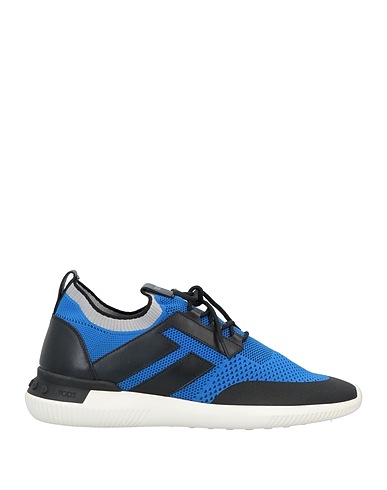 TOD'S NO_CODE Sneakers Königsblau Kalbsleder, Gewebefasern