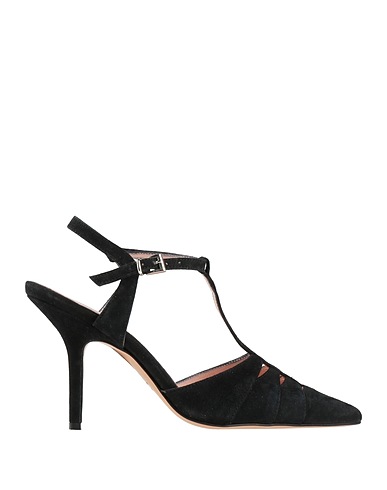 ANNA F. Pump Black Leather