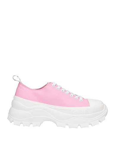 GAëLLE Paris Sneakers Rosa Gewebefasern