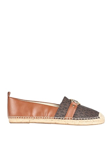 MICHAEL MICHAEL KORS Espadrilles Dark brown Textile fibres
