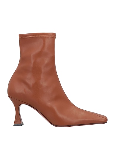 MANU ATELIER Ankle boot Tan Textile fibers