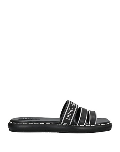 LIU •JO Sandals Black Textile fibers