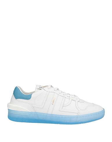 LANVIN Sneakers Off white 100% Pelle di vitello, Poliestere, Poliuretano termoplastico