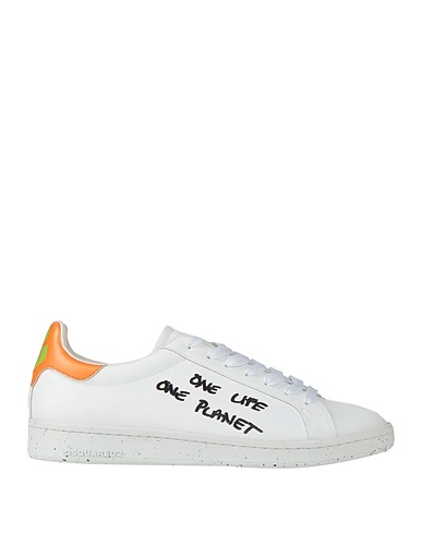 DSQUARED2 Sneakers White Soft Leather