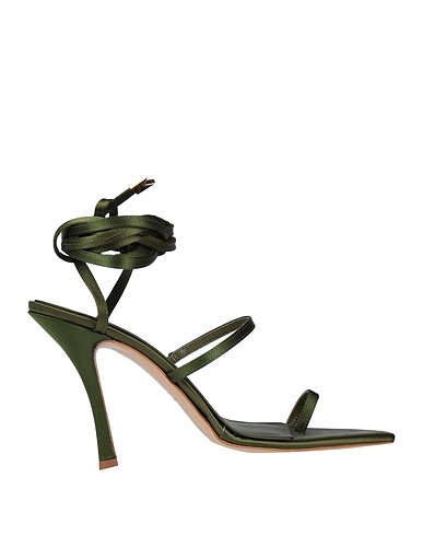 ILIO SMERALDO Flip flops Khaki Textile fibers