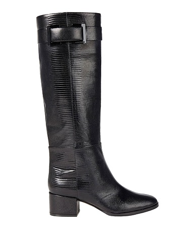 SERGIO ROSSI Boots Black Soft Leather