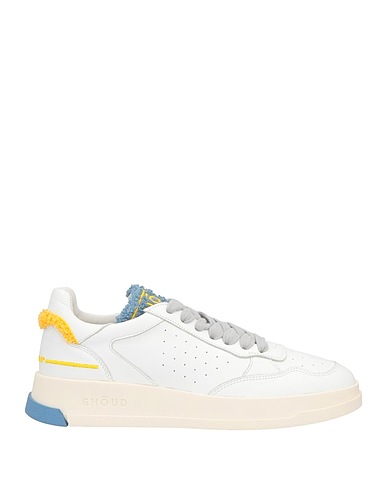 GHŌUD Venice Sneakers White Soft Leather, Textile fibers