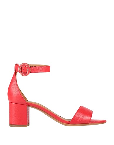 EMPORIO ARMANI Sandali Rosso Pelle