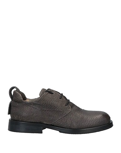 MALLONI Laced shoes Dark brown Soft Leather