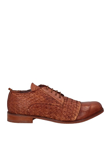 JP/DAVID Laced shoes Brown Calfskin