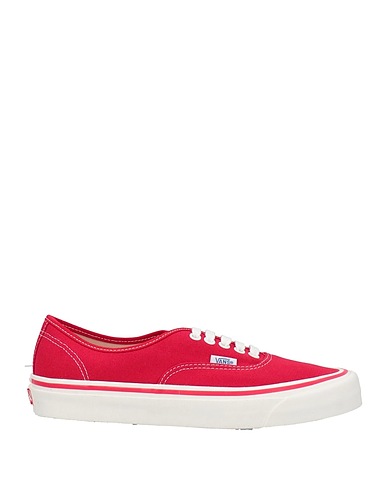 VANS Sneakers Red Textile fibres