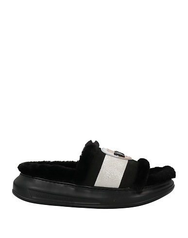 KARL LAGERFELD Sandals Black Soft Leather
