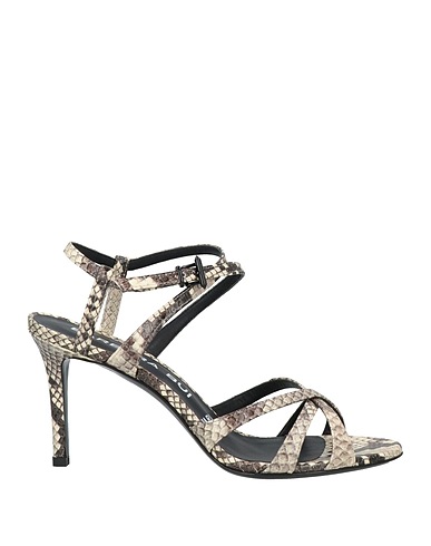 BARBARA BUI Sandals Beige Soft Leather
