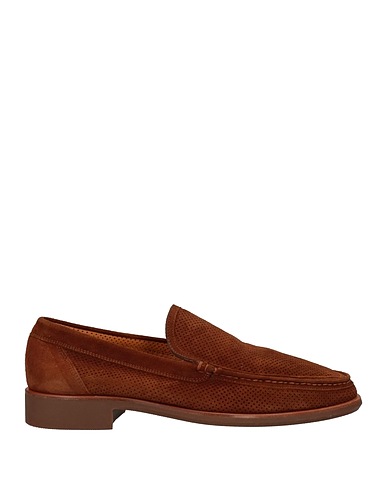 TESTONI Loafers Camel Leather