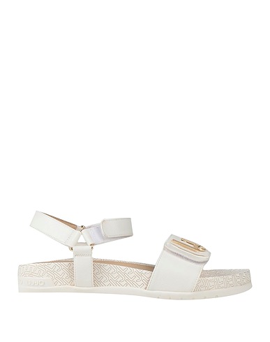 LIU •JO Sandals White Synthetic fibers