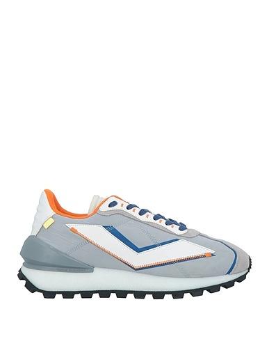 VOILE BLANCHE Sneakers Grigio Pelle, Nylon