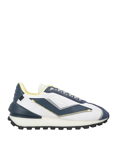 VOILE BLANCHE Sneakers Blu navy Pelle, Nylon