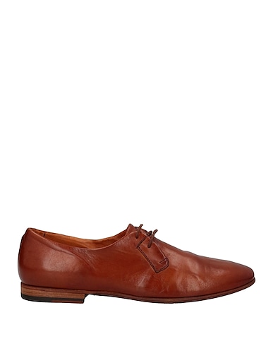 PANTANETTI Laced shoes Tan Soft Leather