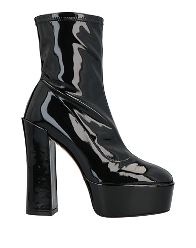 STUART WEITZMAN Ankle boot Black Elastic fibres