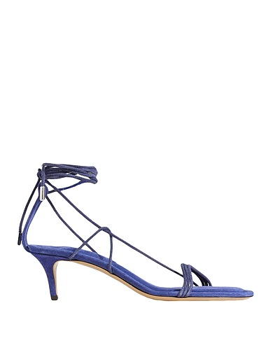 ISABEL MARANT Sandalen Blau 100% Kalbsleder, Rindsleder