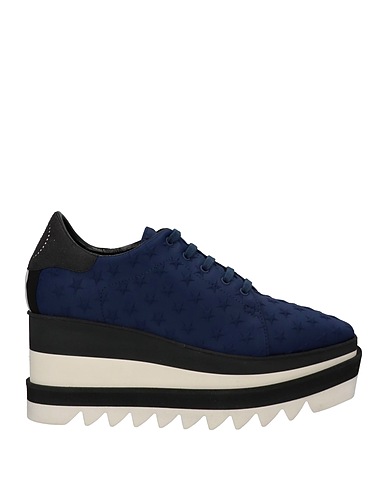 STELLA McCARTNEY Sneakers Midnight blue Textile fibres
