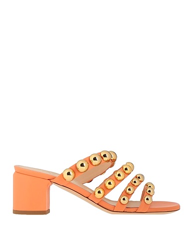 AGL Sandals Salmon pink Soft Leather