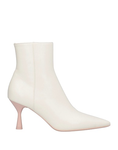 AGL Ankle boot White Soft Leather