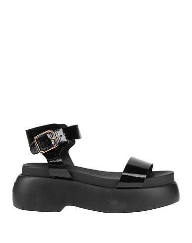 AGL Sandals Black Soft Leather