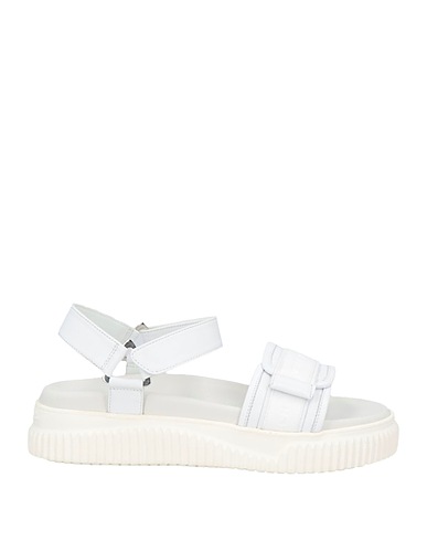 VOILE BLANCHE Sandals White Soft Leather