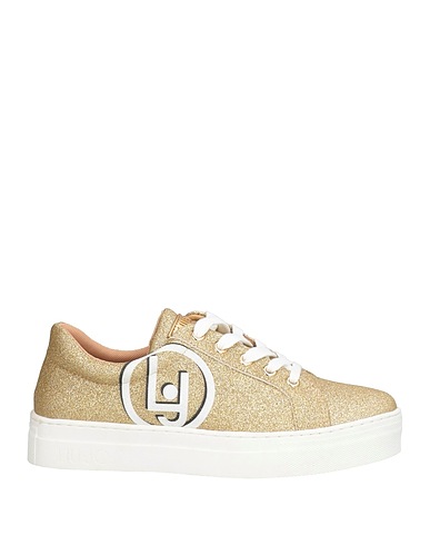 LIU •JO Sneakers Gold Gewebefasern, Gummi
