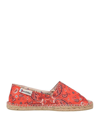 ESPADRILLES Espadrilles Orange Textile fibres