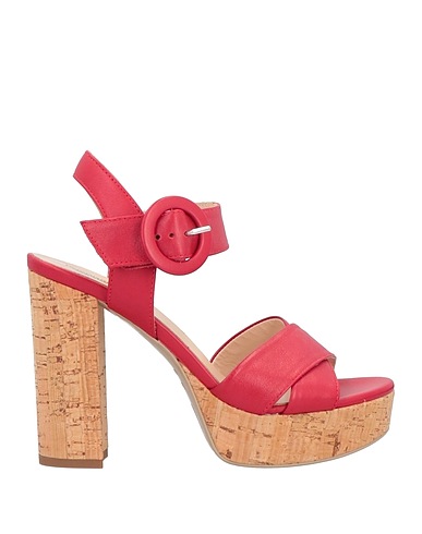 NERO GIARDINI Mules and clogs Brick Soft Leather