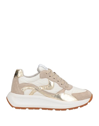 VOILE BLANCHE Sneakers Grey Soft Leather, Nylon