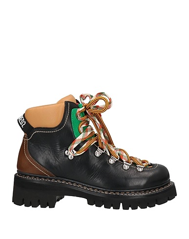 DSQUARED2 Scarpe da trekking Nero Pelle di vitello