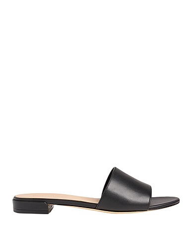 STUART WEITZMAN Sandals Black Soft Leather