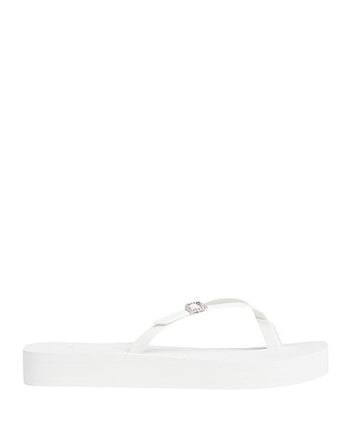 STUART WEITZMAN Flip flops White Soft Leather