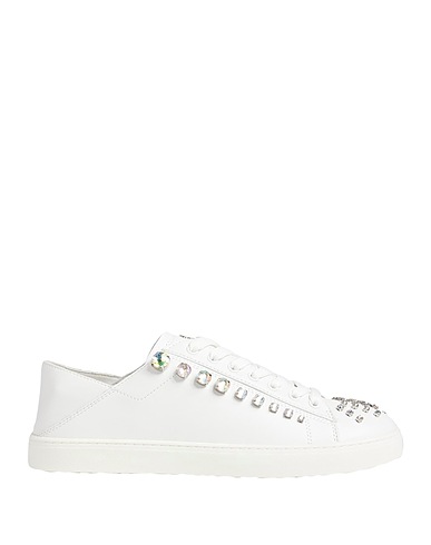 STUART WEITZMAN Sneakers White Soft Leather