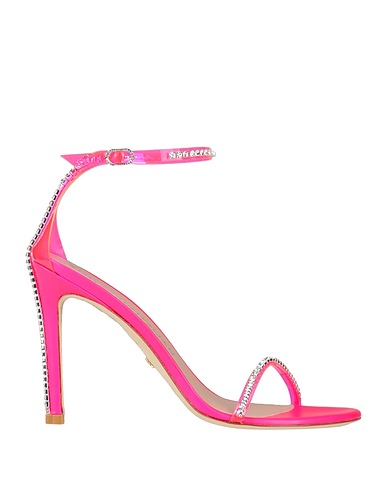 STUART WEITZMAN Sandals Fuchsia PVC - Polyvinyl chloride