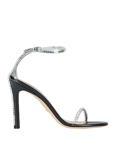 STUART WEITZMAN Sandals Black PVC - Polyvinyl chloride