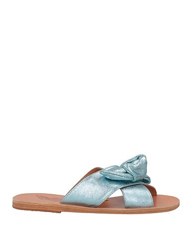 ANCIENT GREEK SANDALS Sandals Sky blue Textile fibres