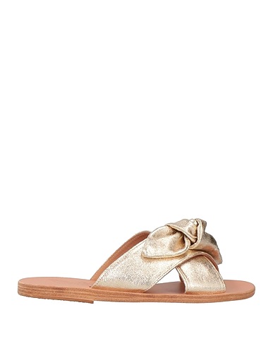 ANCIENT GREEK SANDALS Sandali Platino Fibre tessili