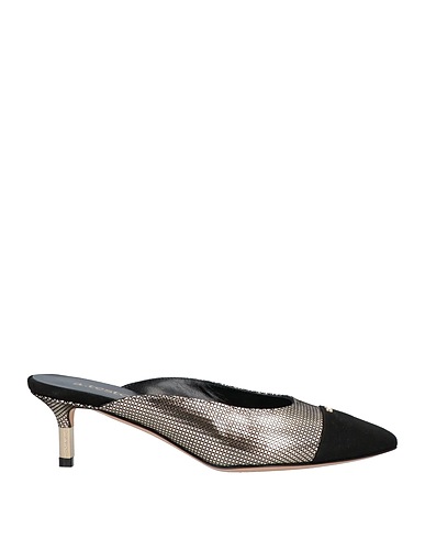 TESTONI Mules and clogs Black Leather