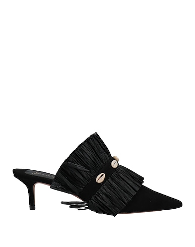 JEAN-MICHEL CAZABAT Mules and clogs Black Leather