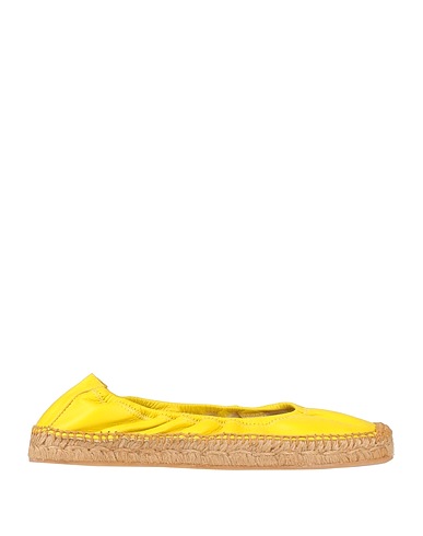 FORTE_FORTE Espadrilles Yellow Soft Leather