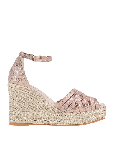 ESPADRILLES Espadrilles Light pink Leather